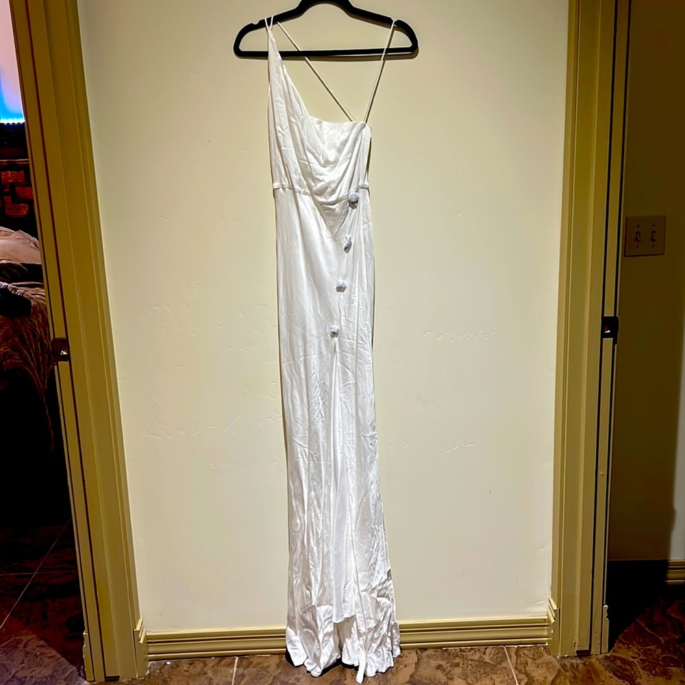 HAILEY GOWN in Ivory SAU LEE